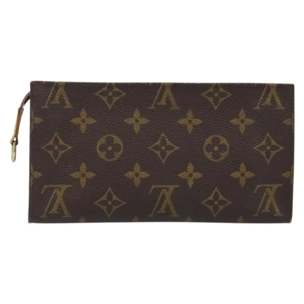 Louis Vuitton Monogram Bucket GM Accessory Pouch Brown